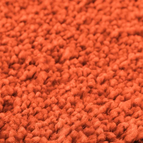  3 részes fürdőszoba szőnyeg szett Narancs Polipropilén Csúszásmentes