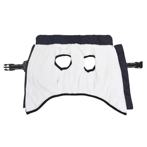  tengerészkék kutyakabát hámmal Vízálló fényvisszaverő L28