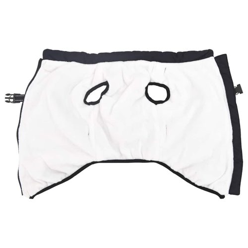  tengerészkék kutyakabát hámmal Vízálló fényvisszaverő L48