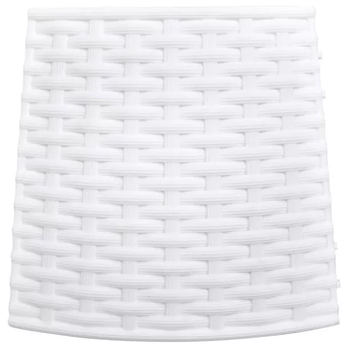  fehér műanyag karácsonyfatalp-takaró Ø56x23 cm