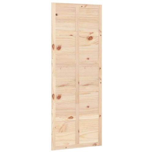 VID tömör fenyőfa istálló stílusú ajtó 80x1,8x214 cm