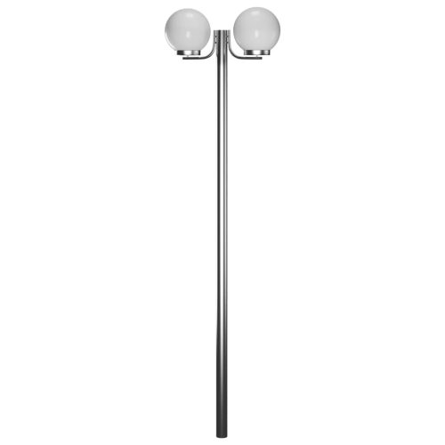  kerti lámpaoszlop 2 burával 220 cm