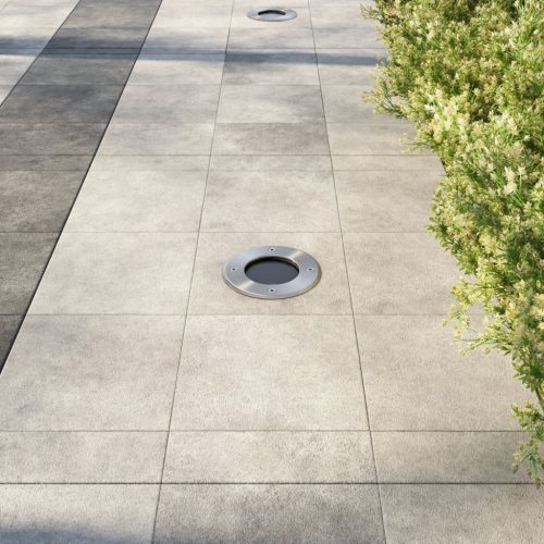 Beépített kerti lámpa 3 körkörös