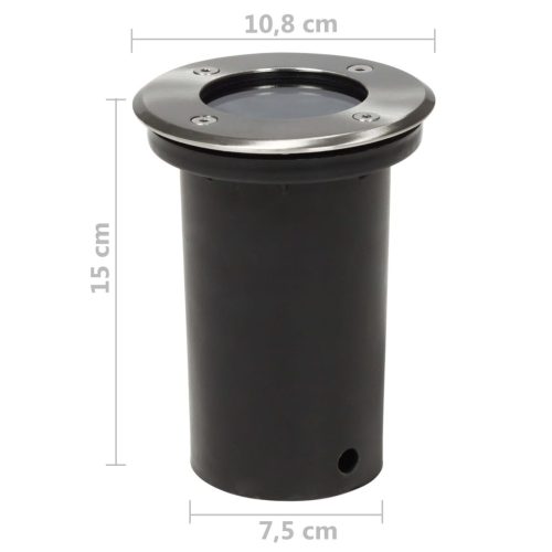 Beépített kerti lámpa 3 körkörös