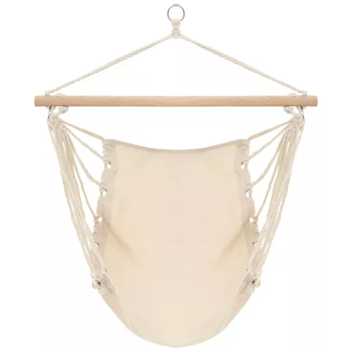 Nagyméretű hintaszék/függőágy krémfehér