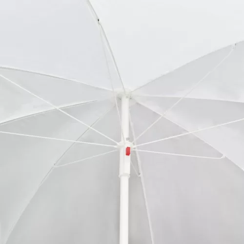  barna polyrattan kerti ágy napernyővel