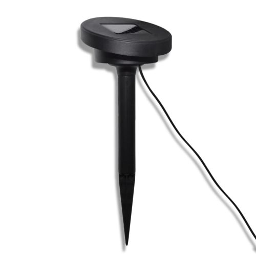  3 db LED kerti gömblámpa cövekkel és napelemmel