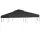  sötétszürke csere pavilon ponyvatető 310 g/m² 3 x 3 m