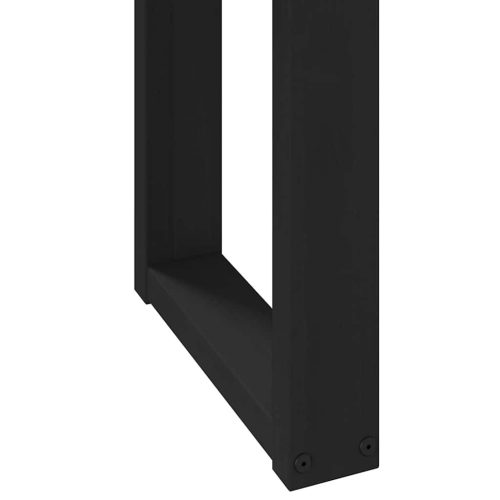  íróasztal NOAIN U alakú lábak 120x50x75 cm tömör fa fenyőfa