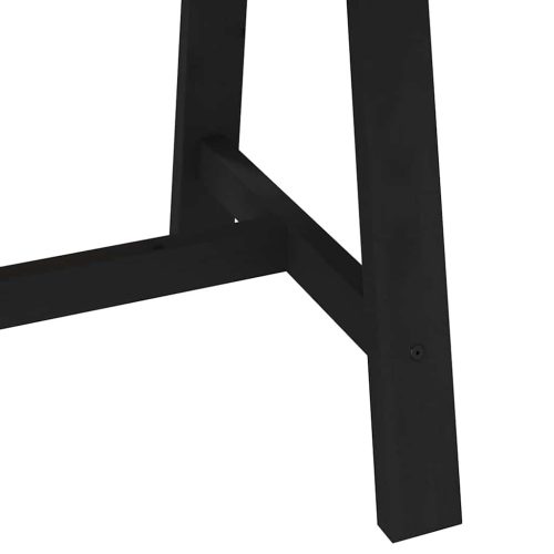  Étkezőasztal NOAIN A alakú lábak 160x90x75 cm tömör fa fenyőfa