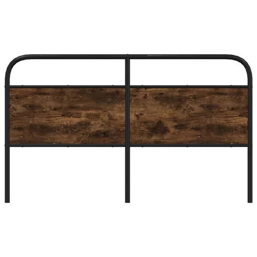  csere fejtámla füstölt tölgy 150 cm acél és fűrészelt fa