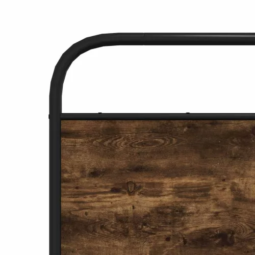  csere fejtámla füstölt tölgy 150 cm acél és fűrészelt fa