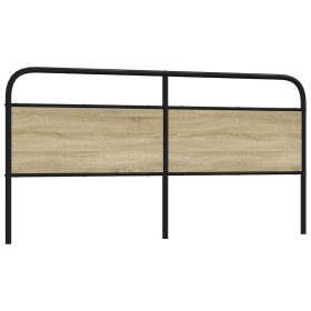  fejtámla sonoma tölgy 190 cm acél és műfa