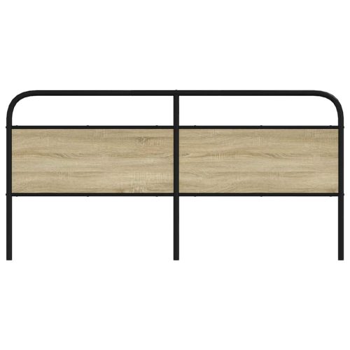  fejtámla sonoma tölgy 190 cm acél és műfa