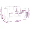  sötétzöld bársony loveseat kanapé 111 cm