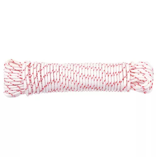  Húzó indítózsinór fehér és piros Ø3 mm 10 m Nylon