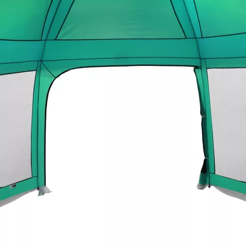  tengerzöld medencesátor levehető léccel & hálós falak