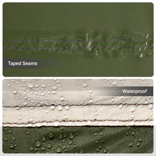  horgász sátor Olívazöld Poliészter 7 fős Tartós Horgász sátor