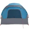  6 személyes kék vízálló családi sátor