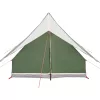  Kemping Sátor A-keretes 3-Fős Zöld Vízálló