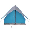  Kemping Sátor A-vázú 3-Fős Kék Vízálló