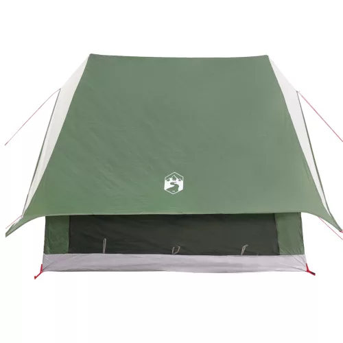  Családi Sátor A-keretes 7 Személyes Zöld Vízálló
