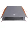  Családi Sátor A-keretes 7 Fős Szürke és Narancs Vízálló