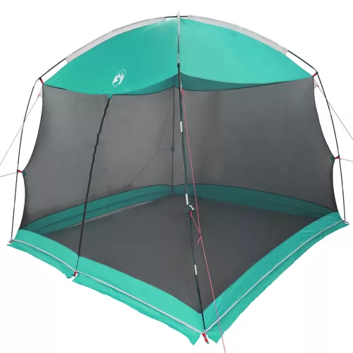  kemping szúnyogháló ajtóval zöld 4 fős vízálló