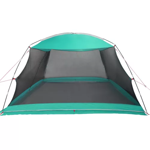  Kemping Szúnyogháló Ajtóval Zöld 4-Személyes Vízálló