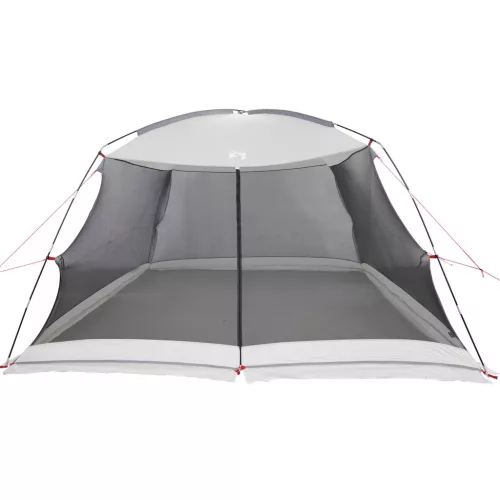  Kemping Szúnyogháló Ajtóval Szürke 6 Fős Vízálló