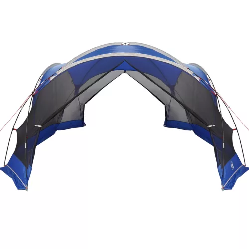  Kemping Szúnyogháló Ajtókkal Kék 10-Fős Vízálló