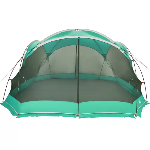  Kemping Szúnyogháló Ajtókkal Zöld 4-Fős Vízálló