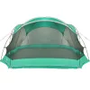  Kemping Szúnyogháló Ajtókkal Zöld 4-Fős Vízálló