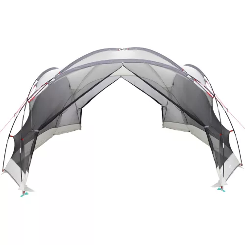  Kemping Zsákmány Háló Ajtókkal Szürke 8-Fős Vízálló