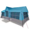  Kemping sátor ablakkal Kék 12 fő Vízálló
