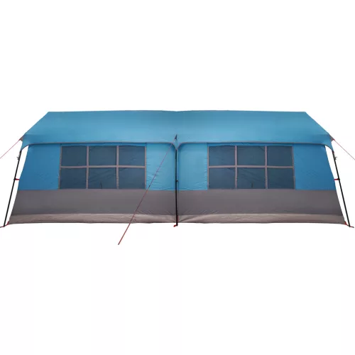  Kemping sátor ablakkal Kék 12 fő Vízálló