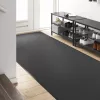  Ajtószőnyeg Antracit és fekete 120 x 400 cm 100% Poliamid
