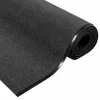  Ajtószőnyeg Antracit és fekete 120 x 400 cm 100% Poliamid