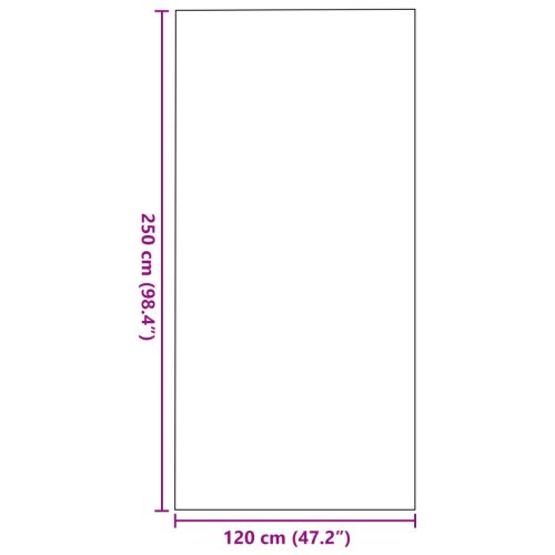  Szürke Négyszögletes Bejárati Szőnyeg 120x250 cm