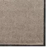  Ajtószőnyeg Beige és fekete 90 x 150 cm Polipropilén és vinil