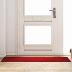  Pirosszínes Négyszögletes Lábtörlő 60x180 cm