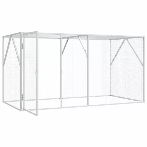  Madár kalitka Antracit 208 x 102 x 108 cm Horganyzott acél