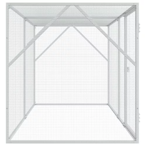  Madár kalitka Antracit 208 x 102 x 108 cm Horganyzott acél