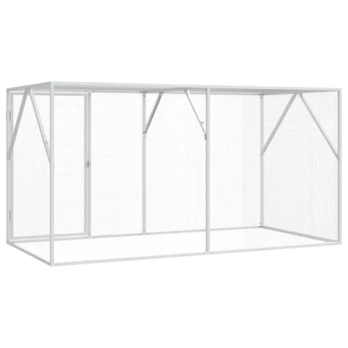  Madár kalitka Antracit 208 x 102 x 108 cm Horganyzott acél
