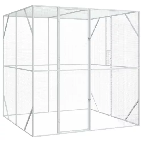 Madár kalitka Antracit 209 x 202 x 214 cm Horganyzott acél