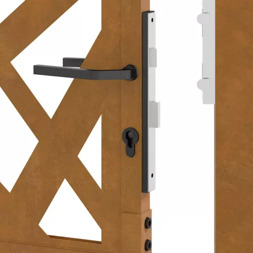  kerti kapu 105x155 cm időjárásálló acél Light Design