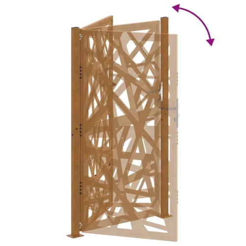  kerti kapu 105x180 cm időjárásálló acél Light Design