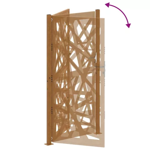  kerti kapu 105x205 cm időjárásálló acél Light Design