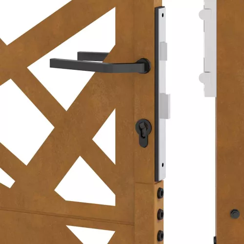  kerti kapu 105x205 cm időjárásálló acél Light Design