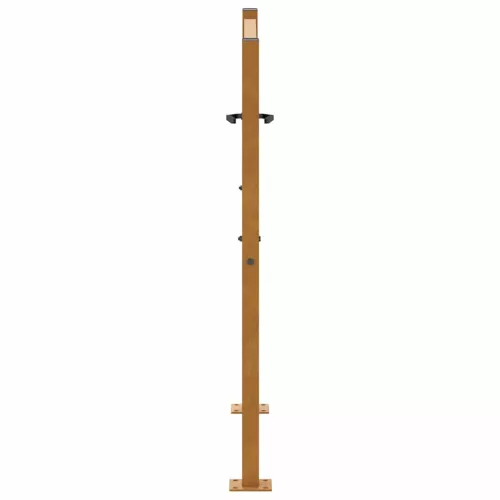  kerti kapu 105x105 cm időjárásálló acél szárnyas kivitelben